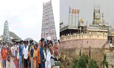 திருத்தணி முருகன் கோவிலில் குவிந்த பக்தர்கள்