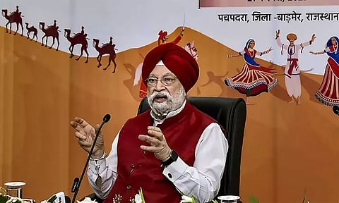 ராகுல்காந்தி மன்னிப்பு கேட்டால்தான் நாடாளுமன்ற முடக்கம் தீரும் மத்திய மந்திரி ஹர்தீப்சிங் பூரி பேட்டி