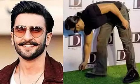 நிகழ்ச்சியில் கீழே கிடந்த குப்பையை அகற்றிய பிரபல நடிகர்; இதெல்லாம் ஒரு விளம்பரத்திற்காக... நெட்டிசன்கள் விளாசல்