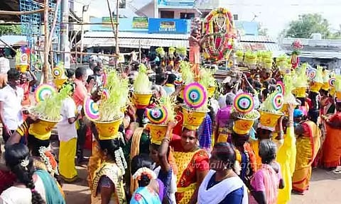 திருவப்பூர் முத்துமாரியம்மன் கோவிலில் மாசித்திருவிழா நிறைவு