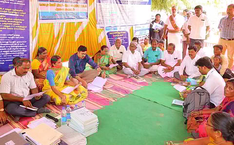 படியூர் ஊராட்சியில் கிராம சபை கூட்டம்