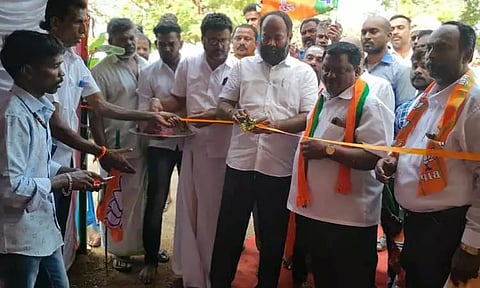 டாஸ்மாக் குடோன் சுமைதூக்கும் தொழிலாளர் சங்க அலுவலகம் திறப்பு