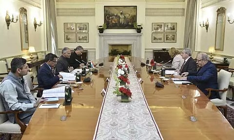 இந்தியா-அல்பேனியா வெளியுறவு அதிகாரிகள் இருதரப்பு ஆலோசனைக் கூட்டம்