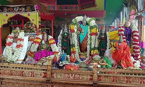 திருக்கோஷ்டியூர் சவுமிய நாராயண பெருமாள் கோவில் கும்பாபிஷேகம்-நாளை நடக்கிறது