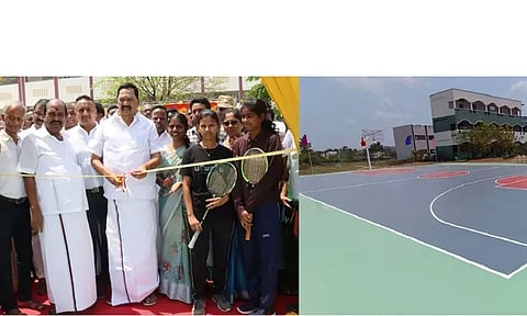 ரூ.25 லட்சத்தில் விளையாட்டு மைதானம்