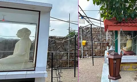 கச்சத்தீவில் திடீரென உருவான புத்த வழிபாட்டு தலம்-மீனவர்கள் எதிர்ப்பு