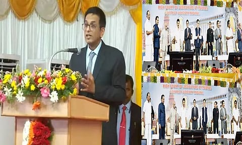 ஐகோர்ட்டில் தமிழை அலுவல் மொழியாக்க சட்டத்திருத்தம் அவசியம் - சுப்ரீம் கோர்ட்டு தலைமை நீதிபதி