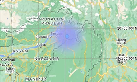 அருணாச்சல பிரதேசத்தில் திடீர் நிலநடுக்கம்: ரிக்டர் அளவுகோலில் 3.5 ஆக பதிவு
