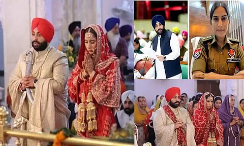 ஐ.பி.எஸ். அதிகாரியை கரம் பிடித்த பஞ்சாப் மந்திரி