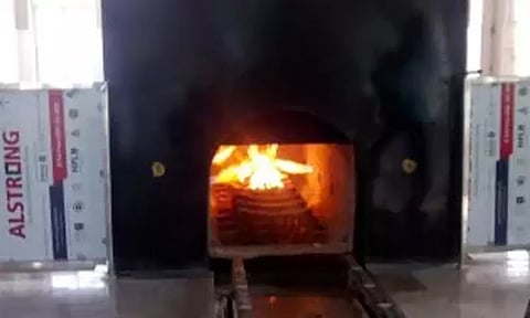நகராட்சி தகனமேடை செயல்பாடு நிறுத்தி வைப்பு