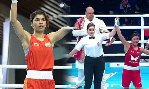 உலக மகளிர் குத்துச்சண்டை: இந்தியாவின் நிகாத் ஜரீன் தங்கம் வென்று சாதனை...!