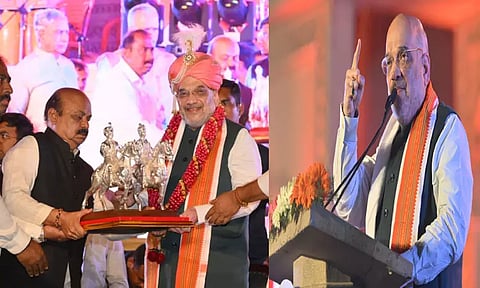 ஐதராபாத் விடுதலைக்காக போராடியவர்களை காங்கிரஸ் மறந்துவிட்டது - உள்துறை மந்திரி அமித்ஷா