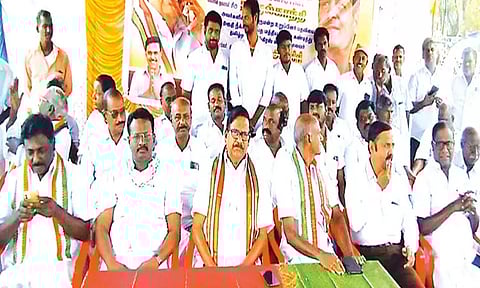 நாடாளுமன்றத்தில் எதிர்க்கட்சிகளை பேசவிடாமல் பிரதமர் மோடி அரசு அடக்குமுறையை ஏவி வருகிறது - கே.எஸ்.அழகிரி