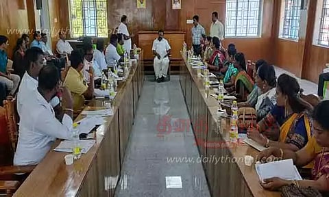 சாத்தூர் நகரசபை கூட்டம்