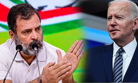 இந்திய கோர்ட்டில் நடைபெறும் ராகுல்காந்தி மீதான வழக்கை கவனித்து வருகிறோம் - அமெரிக்கா