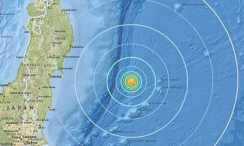 ஜப்பானில் கடுமையான நிலநடுக்கம்; ரிக்டரில் 6.1 ஆக பதிவு