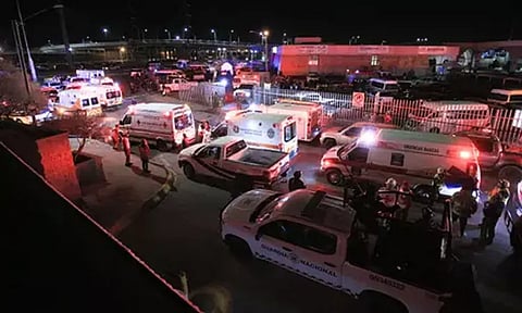 மெக்சிகோவில் அகதிகள் முகாமில் தீ விபத்து; 39 பேர் உயிரிழப்பு