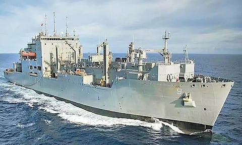 தமிழகத்தில் பழுதுபார்ப்பு-பராமரிப்பு பணிகளை முடித்துவிட்டு அமெரிக்க போர் கப்பல் இந்தோ-பசிபிக் பகுதிக்கு திரும்பியது