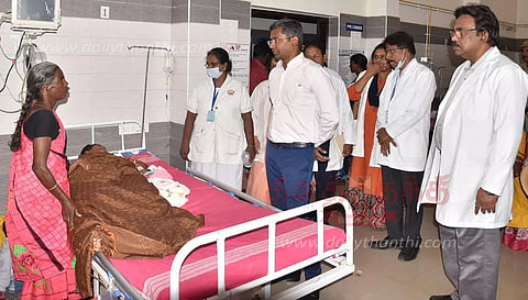 பேறுகால அவசர சிகிச்சை பிரிவில் மேலும் 3 மாடிகள் கட்ட மதிப்பீடு