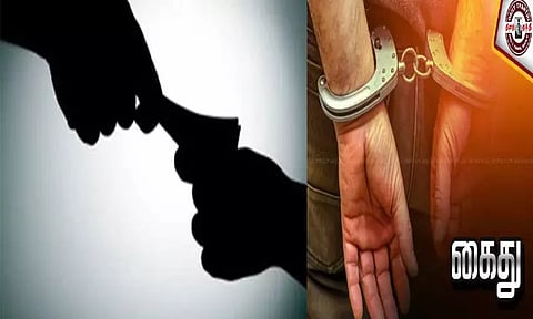 அரசு ஆஸ்பத்திரியில் ஓய்வூதியம் பெற்று தர டாக்டரிடம் ரூ.30 ஆயிரம் லஞ்சம் வாங்கிய 2 ஊழியர்கள் கைது