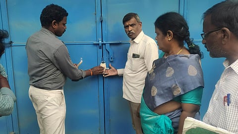 பாலக்கோட்டில்வாடகை செலுத்தாததால் பேக்கரிக்கு `சீல்'