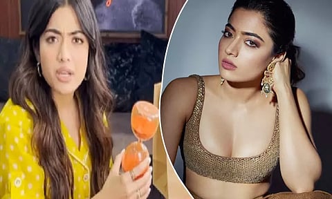 "அதிர்ச்சியான நடிகை ராஷ்மிகா" ஆன்லைனில் பர்கர் ஆர்டர் செய்தவருக்கு கிடைத்த பொருள்...!