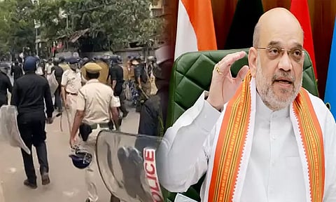 மேற்கு வங்காளம் ராமநவமி ஊர்வலத்தில் வன்முறை: ஆளுநரிடம் நிலைமையை கேட்டறிந்த அமித்ஷா...!