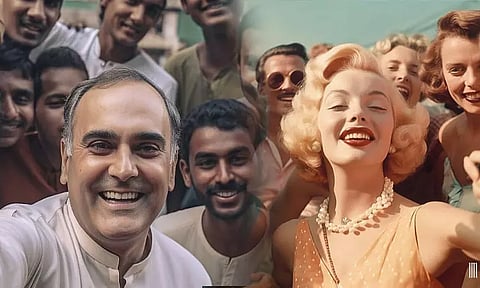 வரலாற்று தலைவர்களின் செல்பிகள்...! இணையத்தை கலக்கும் படங்கள்