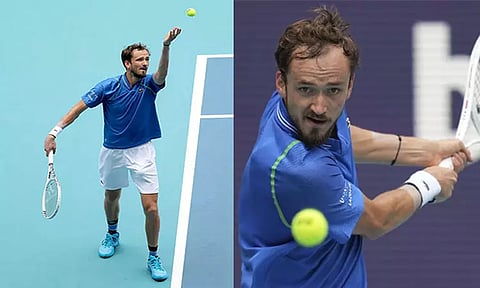 மியாமி ஓபன் டென்னிஸ்; இறுதி போட்டிக்கு முன்னேறினார் டேனில் மெத்வதேவ்