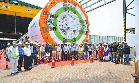 மெட்ரோ ரெயில் சேவைக்கு தியாகராயநகரில் அக்டோபரில் சுரங்கம் தோண்டும் பணி - மெட்ரோ ரெயில் நிறுவன அதிகாரிகள் தகவல்