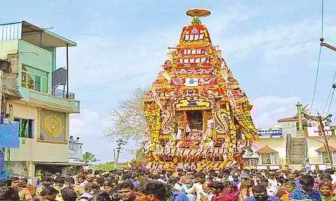 மீஞ்சூரில் தேர் திருவிழா