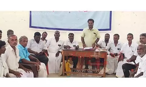 ஊராட்சி தூய்மை காவலர்கள், குடிநீர் இயக்குபவர்கள் பொதுக்குழு கூட்டம்