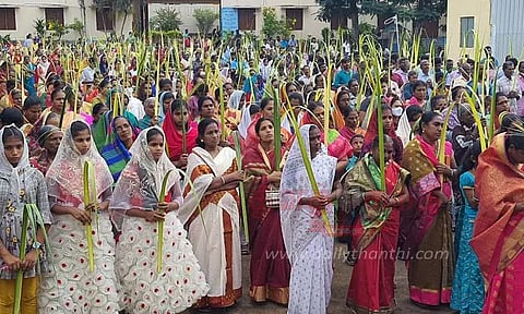 குருத்தோலை ஞாயிறு பவனி