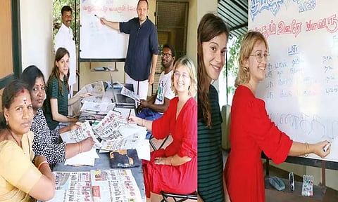 தமிழ் படிக்கும் ஜெர்மனியர்கள் 30 ஆண்டுகளாக தொடரும் பந்தம்