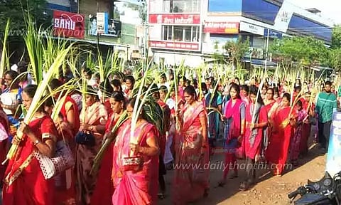 தேவாலயங்களில் குருத்தோலை ஞாயிறு