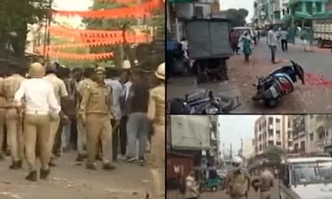 பீகாரில் வன்முறை சம்பவங்களால் தொடர் பதற்றம் - அமித்ஷாவின் பயண திட்டம் மாற்றம்