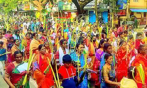 குருத்தோலை ஞாயிறு பவனி