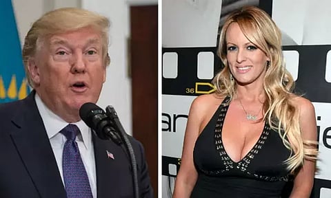 ஆபாச நடிகையுடன் தொடர்பு நீதிமன்றத்தில் சரணடையும் டொனால்டு டிரம்ப் : வரலாறு காணாத பாதுகாப்பு