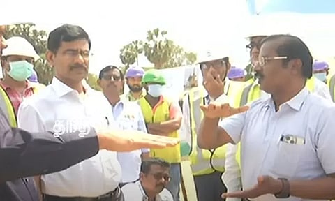 மெட்ரோ ரெயில் பணிகளை ஆய்வு செய்தார் தலைமைச் செயலாளர் இறையன்பு..!