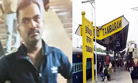 தாம்பரம் ரெயில்வே சுரங்கப்பாதையில் இளம்பெண்ணை கிண்டல் செய்த சப்-இன்ஸ்பெக்டர் பணியிடை நீக்கம்