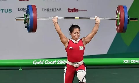 ஊக்க மருந்து சோதனையில் தோல்வி; பளு தூக்கும் வீராங்கனை சஞ்சிதா சானுவுக்கு 4 ஆண்டு தடை