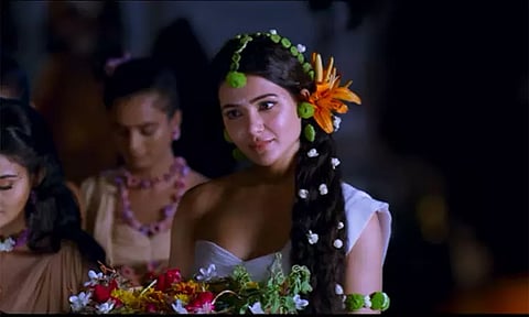 சமந்தா நடித்துள்ள 'சாகுந்தலம்' படத்தின் புதிய டிரைலர் வெளியீடு