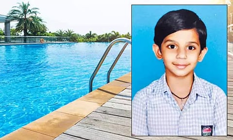 பெரியமேட்டில் நீச்சல்குளத்தில் மூழ்கி 7 வயது சிறுவன் பலி - பயிற்சியாளர்கள் 3 பேர் கைது