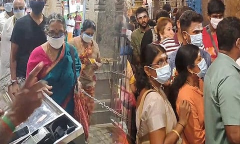 காரைக்கால்- திருநள்ளாறு சனீஸ்வர பகவான் கோயிலில் குவிந்த பல்லாயிரக்கணக்கான பக்தர்கள்