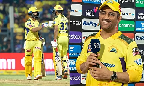 "போட்டிக்கு முன் ரஹானேவிடம் ஒரே வார்த்தை தான் கூறினேன்.." - டோனி ஓபன் டாக்..!