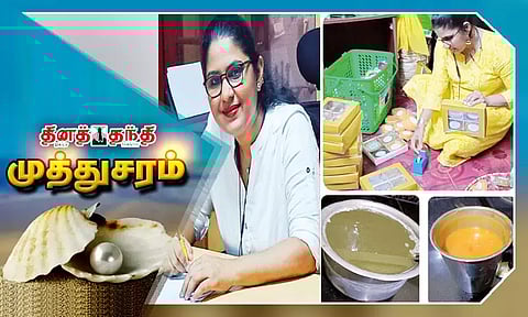 சோப்புகள் மூலம் வாழ்க்கையை அழகாக்கியவர்...!