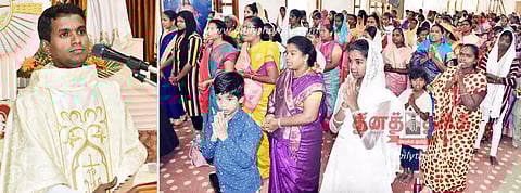 ஈஸ்டர் பண்டிகையையொட்டி தேவாலயங்களில் சிறப்பு பிரார்த்தனை