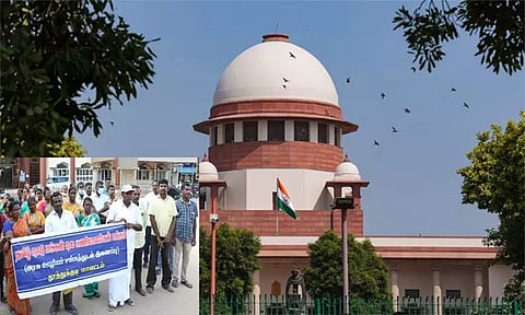 மக்கள் நலப்பணியாளர்களுக்கு மீண்டும் பணி வழங்க வேண்டும் - சுப்ரீம் கோர்ட்டு