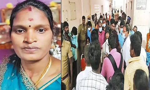 செங்கல்பட்டு அரசு ஆஸ்பத்திரியில் குழந்தை பெற்ற பெண் 'திடீர்' சாவு