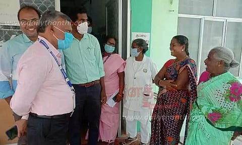 நாட்டறம்பள்ளி அரசு மருத்துவமனையில் இணை இயக்குனர் ஆய்வு